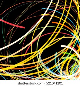 Abstract background with bright rainbow colorful lines