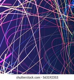 Abstract background with bright rainbow colorful lines
