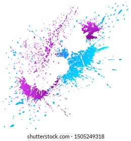 Colorful Butterfly Particles Vector Illustration Stock Vector (Royalty ...