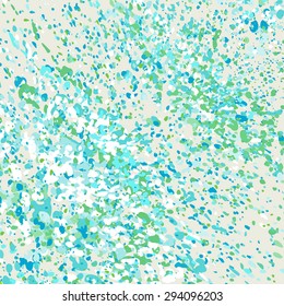 Abstract background - bright spots of paint. A vector.