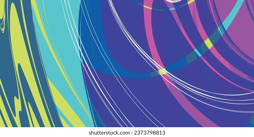 Fondo abstracto en colores brillantes de verano. Colorido suave. Ilustración vectorial de color fácil de editar.