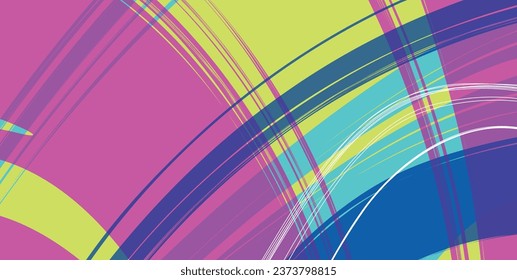 Abstract background in bright summer colors. Colorful smooth. Easy editable colored vector illustration.