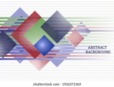 Antecedentes abstractos. Fondo geométrico tecnológico brillante hecho de rectángulos y triángulos. Diseño vectorial corporativo para banner, portada, papel tapiz