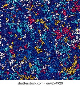 Abstract background with a bright texture of stains and broken shapes.