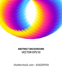 Abstract background bright. Transitions of color and shape.