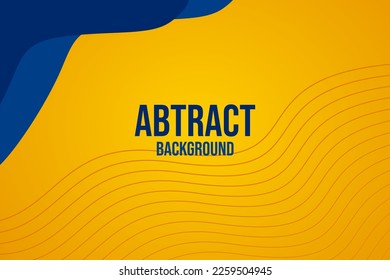 Abstract background in bright yellow and blue colors