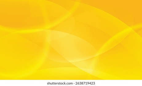 Abstract background with bright yellow and gold gradient, featuring soft, glowing curves and shapes. The design creates a warm, radiant, and optimistic atmosphere