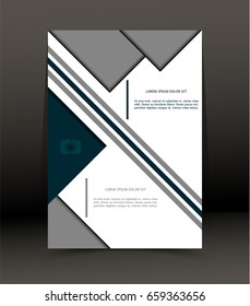 Abstract background for brochure, cover. Template for the poster. Vector.