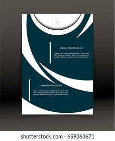 Abstract background for brochure, cover. Template for the poster. Vector.