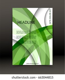 Abstract background for brochure, cover. Template for the poster. Vector.