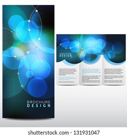 Abstract background, brochure design