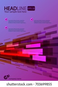 Abstract background for brochure. Modern style.