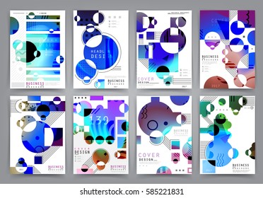 Abstract background, brochure template layout for annual report or business design. a4 booklet. 