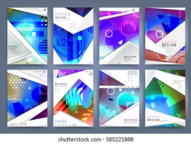 Abstract background, brochure template layout for annual report or business design. a4 booklet. 