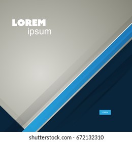 Abstract Background, Brochure Template - Vector Design for Your Business