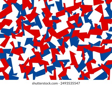 Abstract background with broken path pattern. Random and irregular seamless pattern