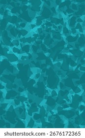 fundo abstrato com peças quebradas no azul