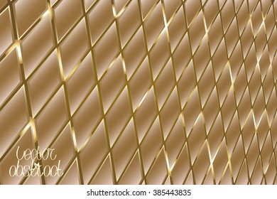 Abstract Background. Bronze Rhombus Elements for Your Design. Vector illustration