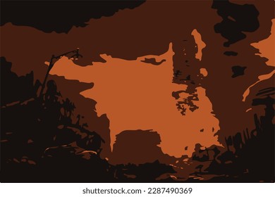 fondo abstracto en color marrón