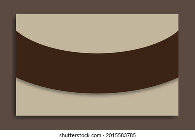 Abstract background with brown curved field in the middle. Great background for sales templates, banners, computer, web, flyers, social media etc