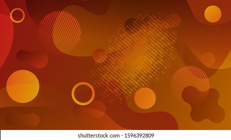Abstract background in brown shades. 3d fluid shape illustration. Vector template paper design. Abstract fluid pattern. Modern background. Liquid color wallpaper design. Graphic liquid shape