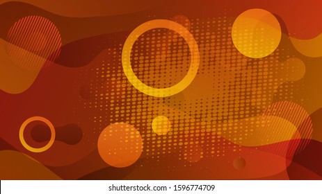 Abstract background in brown shades. 3d fluid shape illustration. Vector template paper design. Abstract fluid pattern. Modern background. Liquid color wallpaper design. Graphic liquid shape