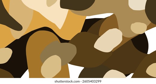 abstract background Brown shape camouflage