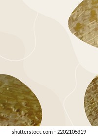abstrakter Hintergrund mit braunen Texturkreisen 