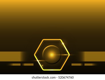 Abstract background brown tone with modern shape vector, drawing by hand vector and digital illustration created without reference image.