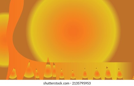 abstract background with brown, yellow and orange colors
