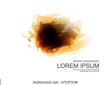 Abstract background with brush art paint texture