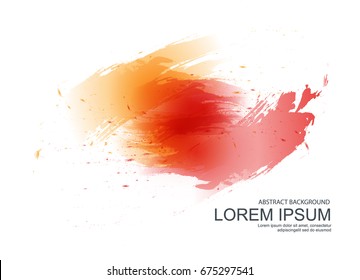 Abstract background with brush art paint texture