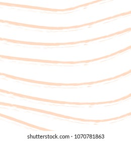 Abstract background with brush lines decoration. Square cover for graphic design. Vector illustration.