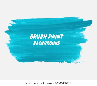 Abstract background brush paint acrylic texture design poster illustration vector. Perfect watercolor design for headline, logo and sale banner. 