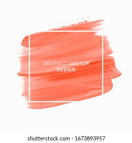 Diseño de textura de pintura de fondo abstracto de diseño de portón acrílico vectorial de afiche de trazo. Diseño de acuarela perfecto para titular, logotipo y banner de venta. 