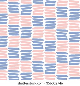  Abstract background with brush strokes. Hand drawn vector seamless pattern with trend colors