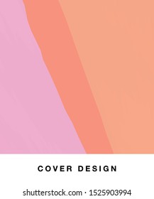 Abstract background. Brush strokes illustration - Vector 