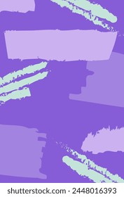 Abstract Background With Brush Strokes Vector Illustration