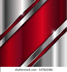 Abstract background with a brushed metal design