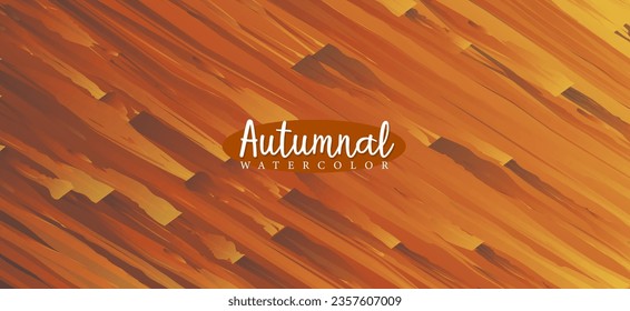 Abstract background with brushed oblique lines. Shaded purple, orange and yellow colors, autumnal style central logo.