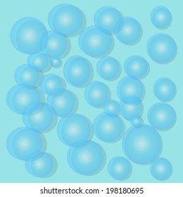 Abstract Background with bubble