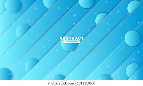 Abstract Background With Bubble Blue template. Background for Banner, flyer, website for your business.