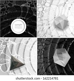 abstract background with a bubble/ vector