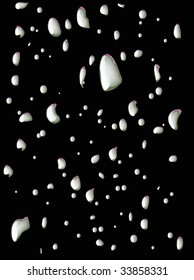 Abstract background with bubbles