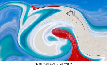 abstract background with bubbles texture 