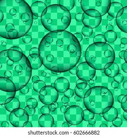 Abstract background from bubbles. Bubbles. Vector illustration.