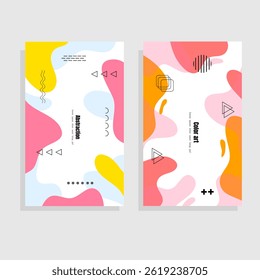 Abstract Background Bundle Set for business background