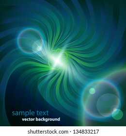 Abstract background with burst