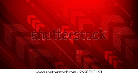 abstract background for business. arrow rising up, red, design for trading and business, many arrows going up.
