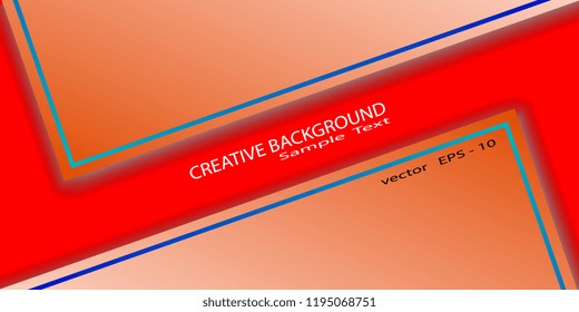 Abstract background. Business card. Flyer. Banner. Creative background for business card. Background for business card and flyer. Vector graphics